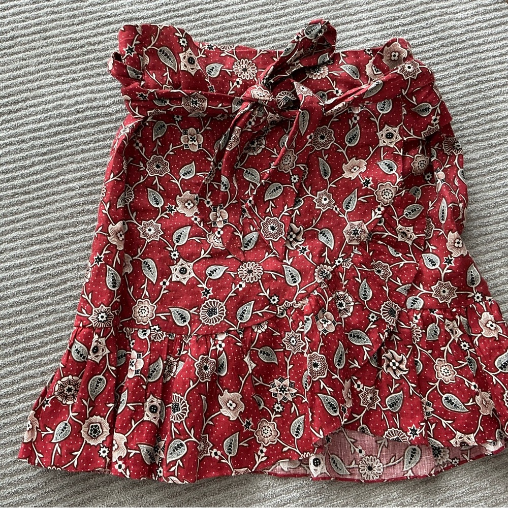 Isabel Marant Etoile wrap linen skirt size36